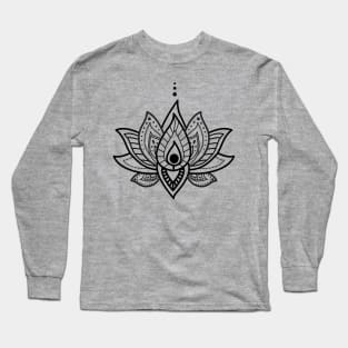 Lotus Flower Long Sleeve T-Shirt